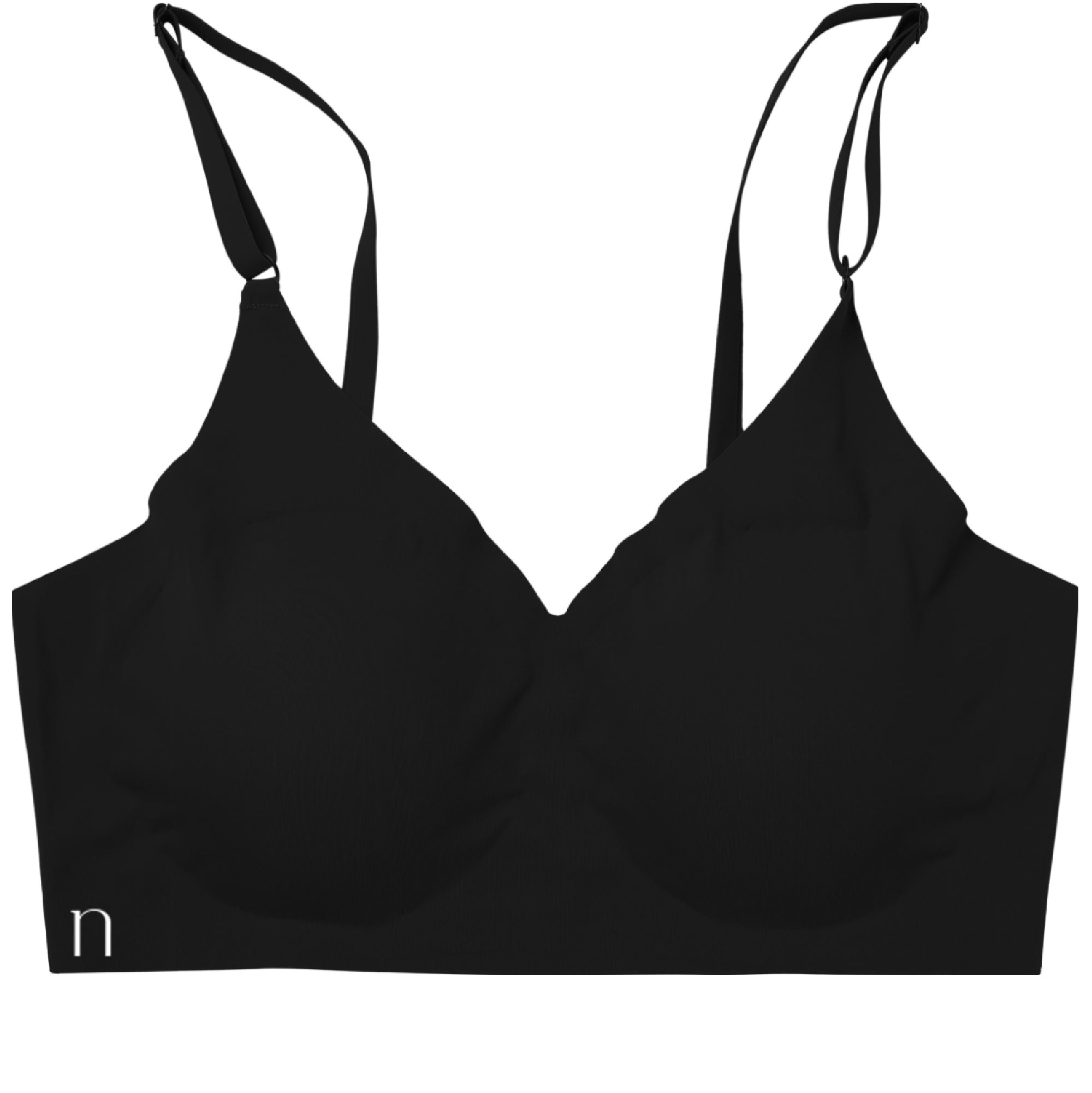 Brasier Seamless sin varilla Negro
