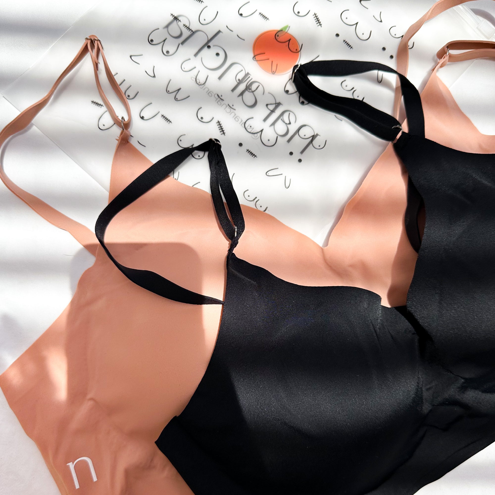 Brasier Seamless sin varilla Negro