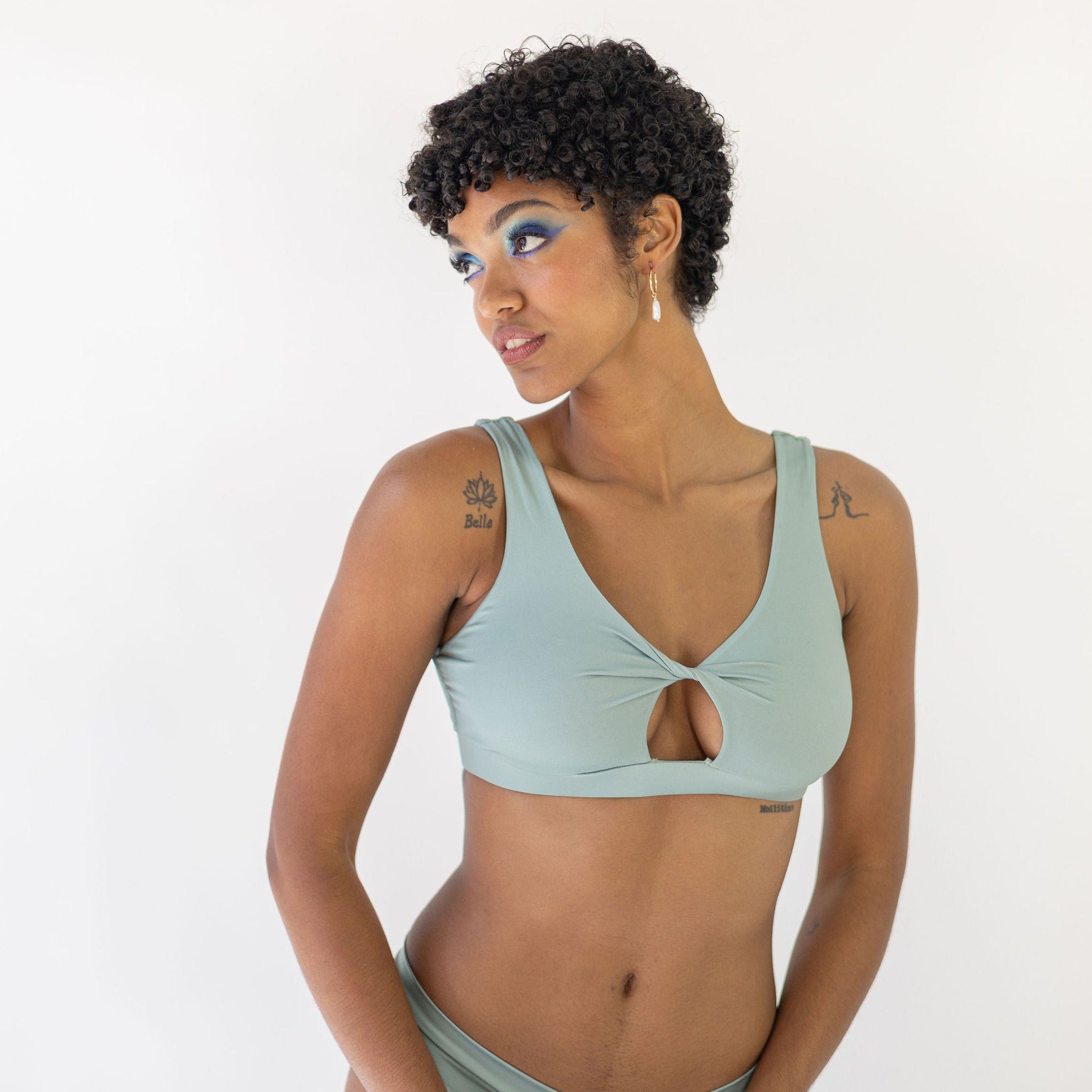 Top Aurora Verde Reversible